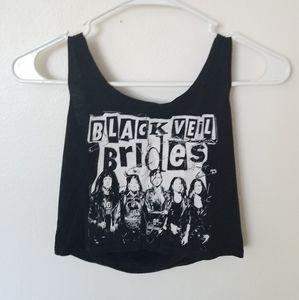 Black Veil Brides crop top